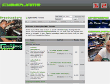 Tablet Screenshot of bbs.cyberjamz.com